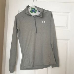 Under armour pull over, quarter zip